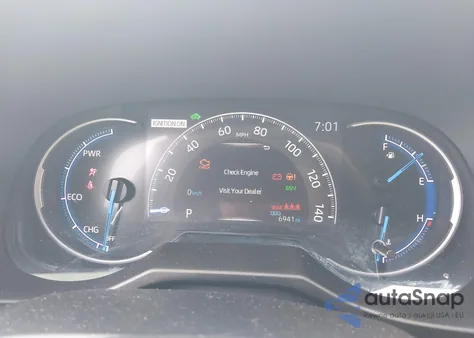 2024 Toyota Rav4 Hybrid Xle Premium из США, поврежденный, VIN 2T3B6RFV1RW077600